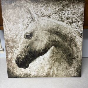 Abstract Horse Canvas Art